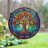 Tree of Life Stained Glass Effect Suncatcher